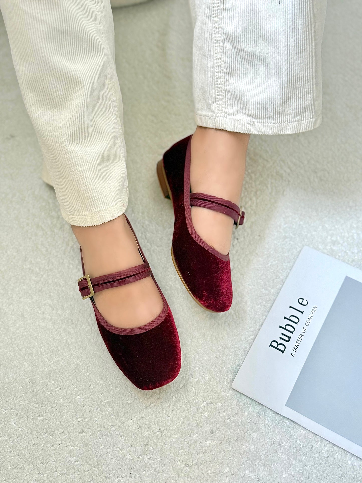 FABIANA FLATS TERCIOPELO